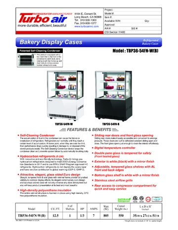 Spec Sheet