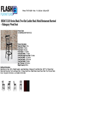 Spec Sheet