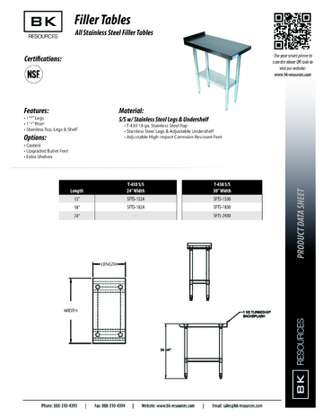 Spec Sheet