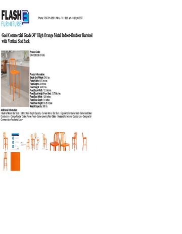 Spec Sheet