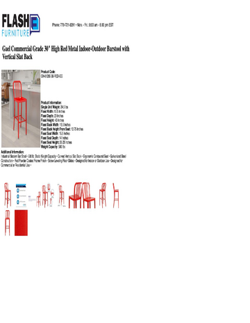 Spec Sheet
