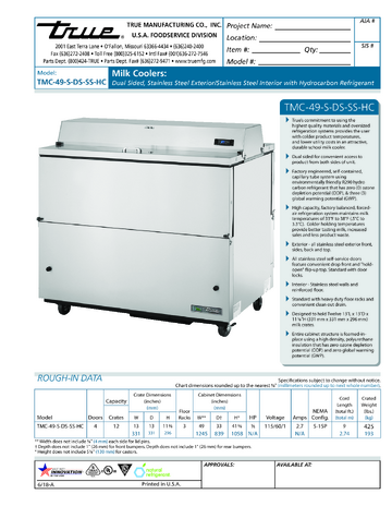 Spec Sheet