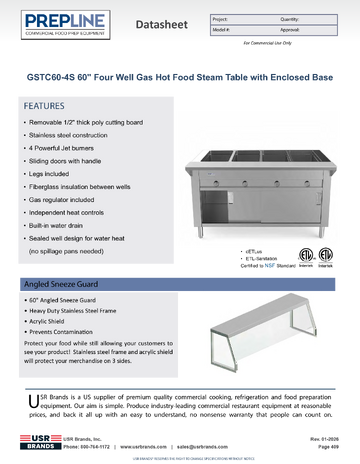 Spec Sheet