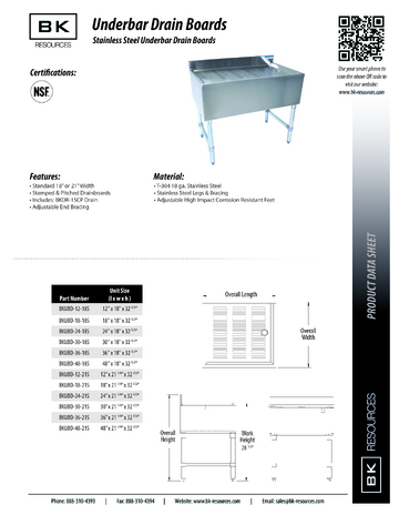 Spec Sheet