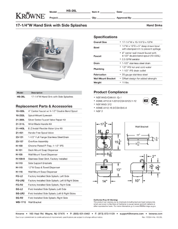 Spec Sheet