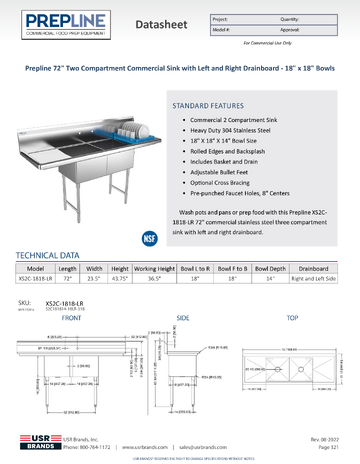 Spec Sheet