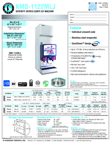Spec Sheet
