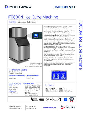 Spec Sheet