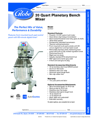 Spec Sheet