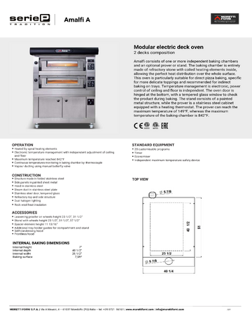 Spec Sheet
