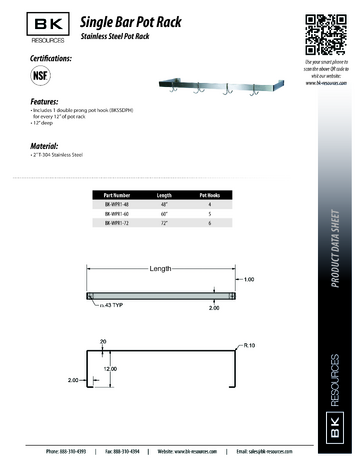 Spec Sheet