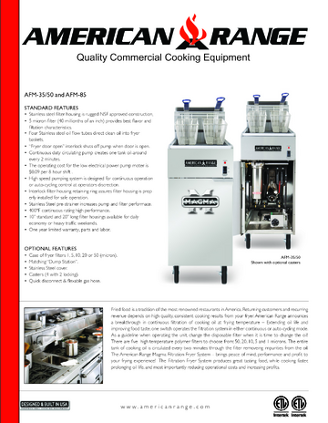 Spec Sheet