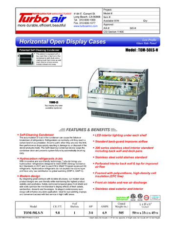 Spec Sheet