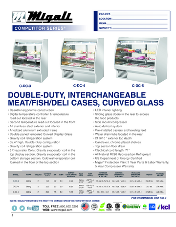 Spec Sheet