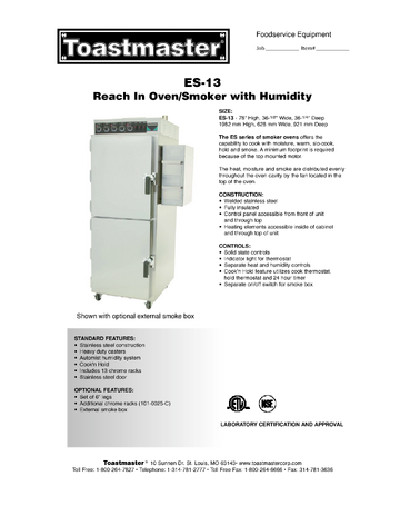 Spec Sheet