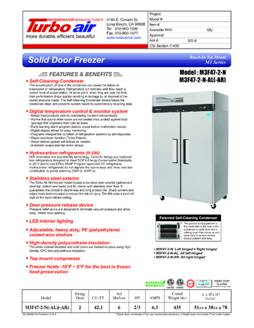 Spec Sheet