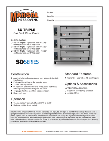 Spec Sheet