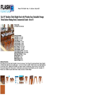 Spec Sheet