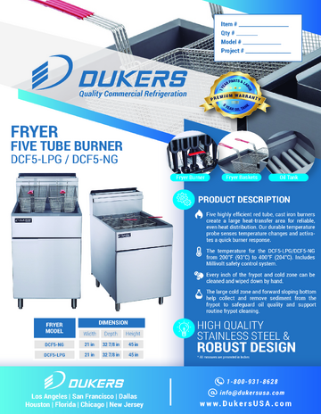 Spec Sheet