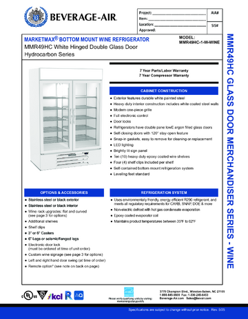 Spec Sheet