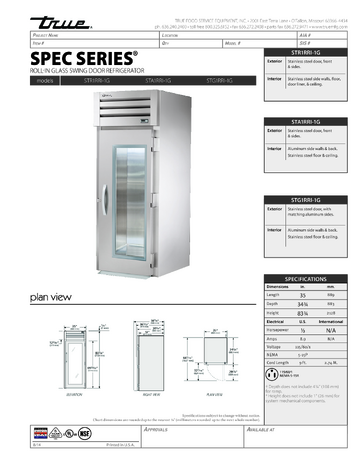 Spec Sheet