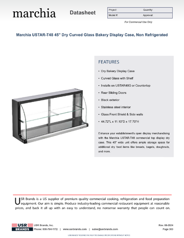 Spec Sheet