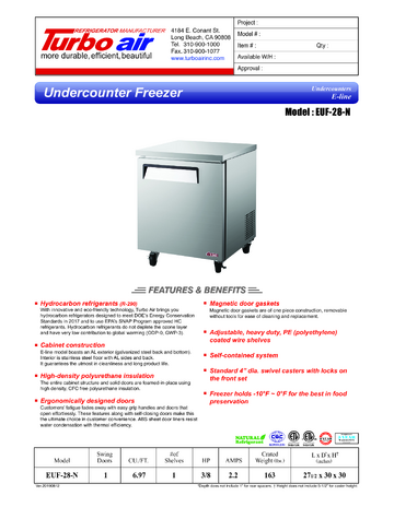 Spec Sheet
