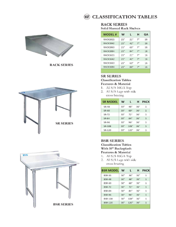 Spec Sheet