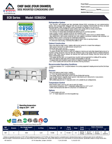 Spec Sheet