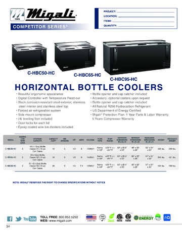 Spec Sheet