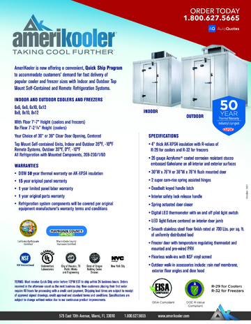 Spec Sheet