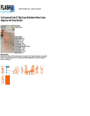 Spec Sheet