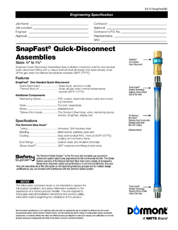 Spec Sheet