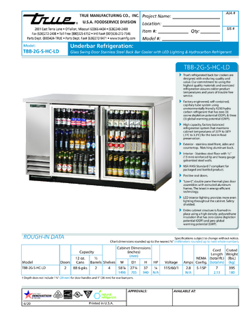 Spec Sheet
