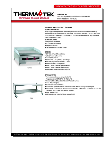 Spec Sheet