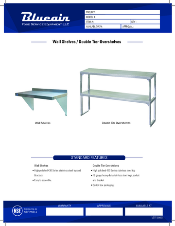 Spec Sheet