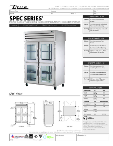 Spec Sheet
