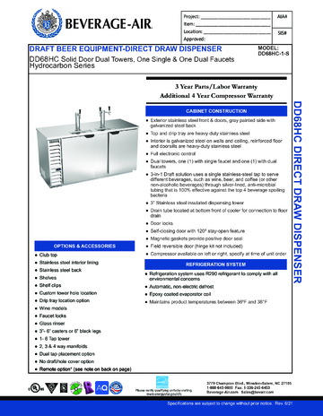 Spec Sheet