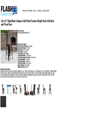 Spec Sheet