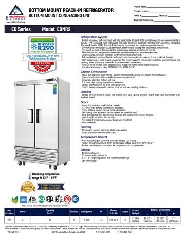 Spec Sheet