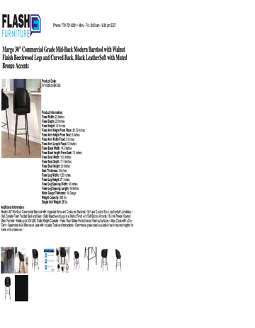 Spec Sheet