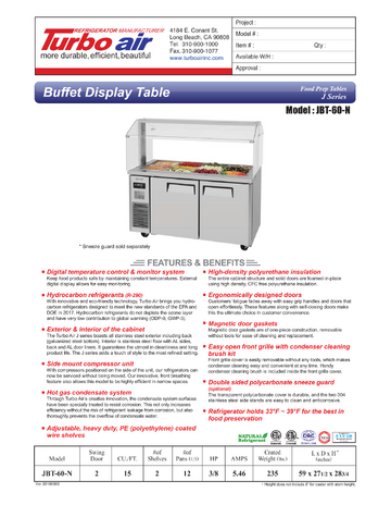 Spec Sheet