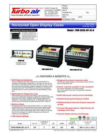 Spec Sheet