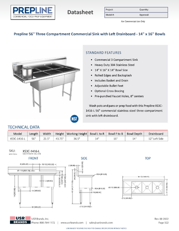 Spec Sheet