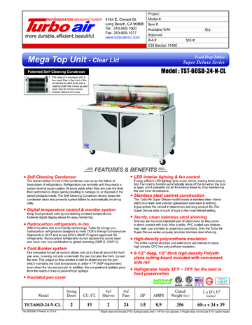 Spec Sheet