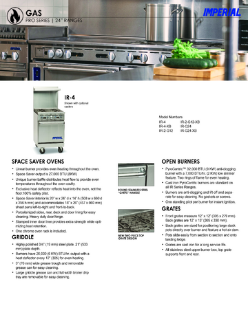 Spec Sheet