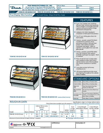 Spec Sheet