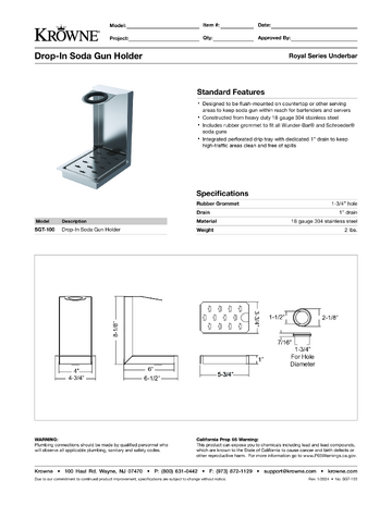 Spec Sheet