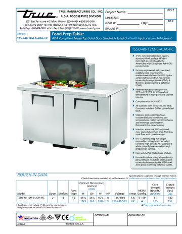 Spec Sheet