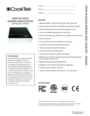 Spec Sheet